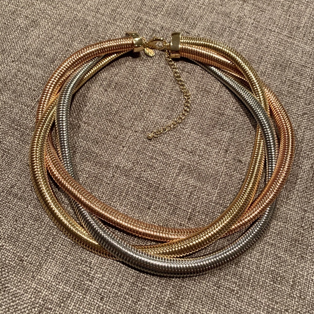 OPC Gold tone, Copper tone  & Silver tone Choker